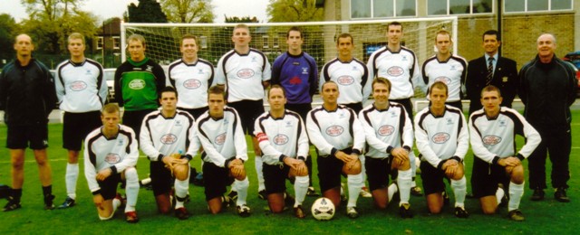 Royal Navy FA 2006 Squad Photograph by RNFA (see description below for names)